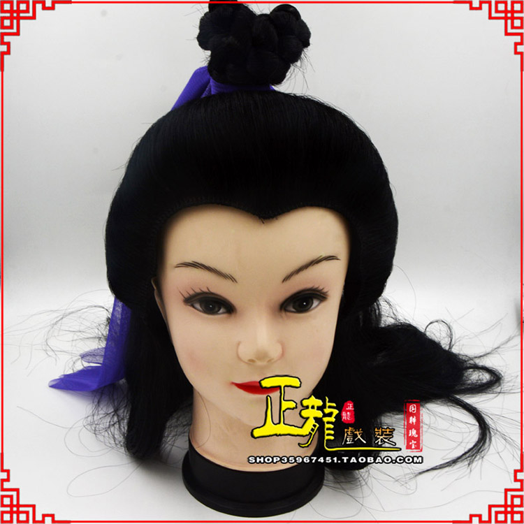 沧小生头套董永头套古装假发青年头套