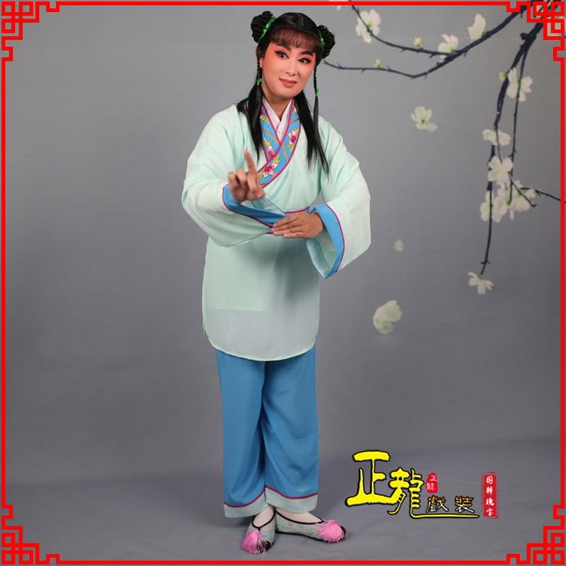 沧歌仔戏童生小孩影视银心四九服 书童衣