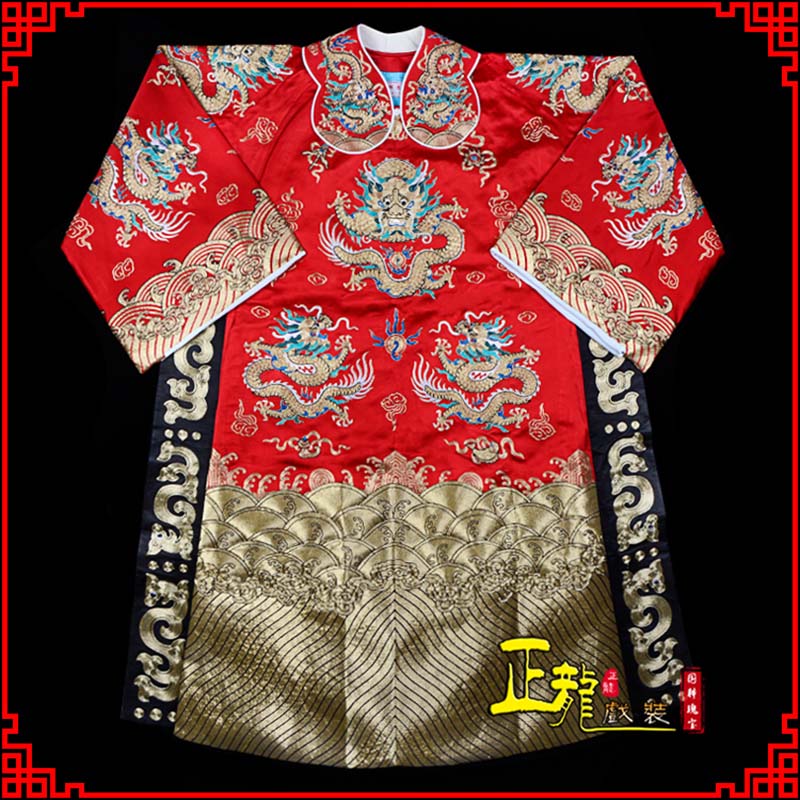 沧皇帝蟒袍全金八宝团龙蟒